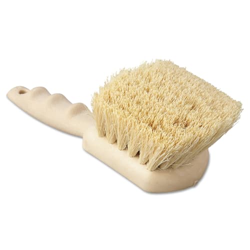 Boardwalk® 8.5 Inch Long Utility Brush, Tampico Fill, Tan Handle